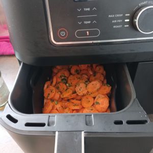 Recette Carottes vichy avec l'air fryer Ninja FOODI AF 400EU