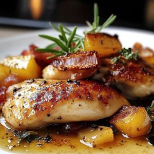 Recette Poulet Crémeux Savoureux : Recette Facile et Rapide