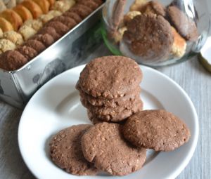 Recette Oatmeal cookies au chocolat