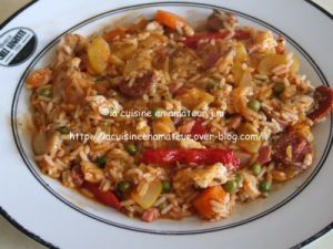 Recette Risotto au cabillaud et chorizo