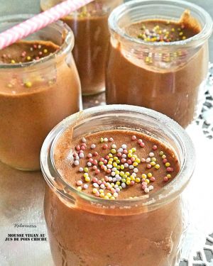 Recette Mousse Vegan, au jus de Pois chiche