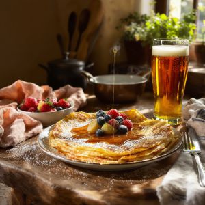 Recette Découvrez comment préparer des crêpes à la bière savoureuses