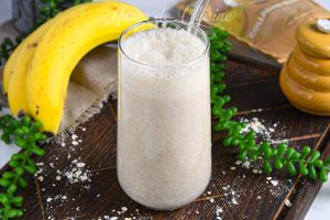 Recette Smoothie banane et avoine : un petit-déjeuner express pour bien démarrer la journée