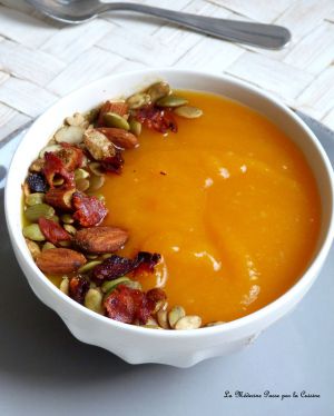 Recette Soupe butternut et ses "toppings" ou comment puncher une bonne soupe toute simple