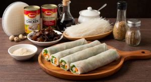 Recette Nems au poulet faciles et savoureux