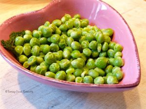 Recette Petits pois à la menthe cuits à la vapeur #vegan