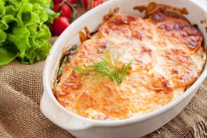 Recette Gratin de pommes de terre au thon express : la recette avec seulement 3 ingrédients