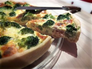 Recette Quiche saumon / brocoli