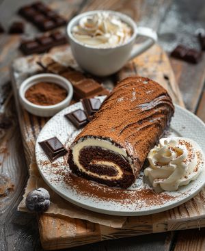 Recette Gâteau roulé au chocolat facile et savoureux | Recette incontournable