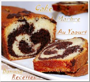 Recette Cake au yaourt marbré