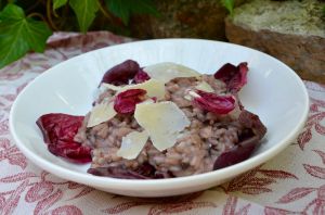 Recette Risotto à la chicorée rouge (Radicchio)