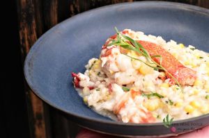 Recette Risotto au homard, au maïs et à l’estragon