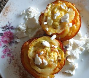 Recette Petits flans aux spirales de légumes