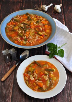 Recette Soupe de légumes italienne