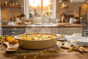 Recette Ce gratin butternut-châtaignes va sauver vos soirées froides (irrésistible !)