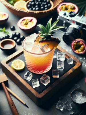 Recette Cocktail Bora Bora sans alcool : Fraîcheur Tropicale