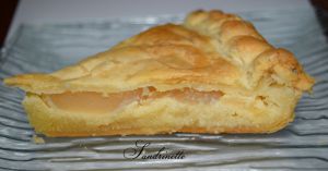 Recette Galette poire et amandes