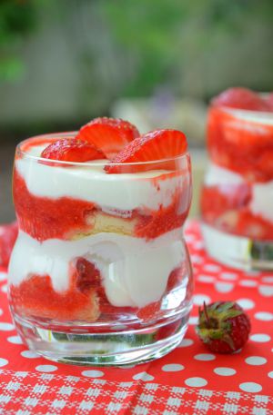 Recette Trifle aux fraises