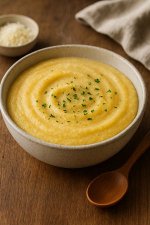 Recette Polenta Crémeuse Au Parmesan