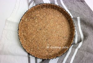 Recette Pâte à tarte vegan aux flocons d'avoine