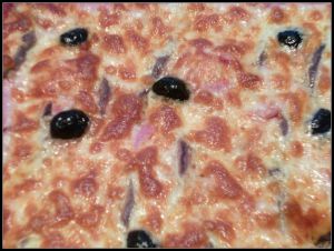 Recette Pizza jambon anchois
