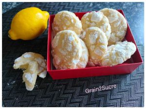Recette Cookies au citron