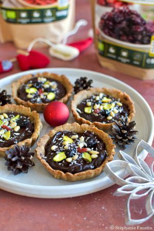 Recette Tartelettes au chocolat façon mendiants