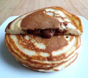 Recette Pancakes fourrés au nutella