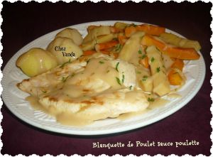 Recette Blanquette de poulet sauce poulette (+ idée menu)