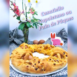 Recette Casatiello Napoletano (pain de Pâques)