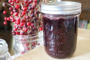 Recette Meilleure recette de conserves de sauce aux canneberges et porto!