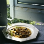 Recette Lotte en minestrone aux cocos