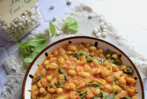 Recette Curry de haricots coco pourpier et lait de coco