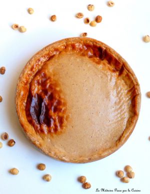 Recette Flan pâtissier au praliné