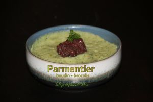 Recette Parmentier boudin et brocoli