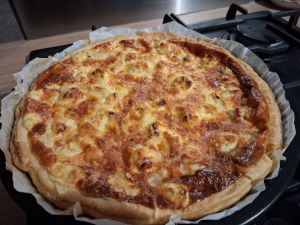 Recette Tarte au chou fleur et boursin