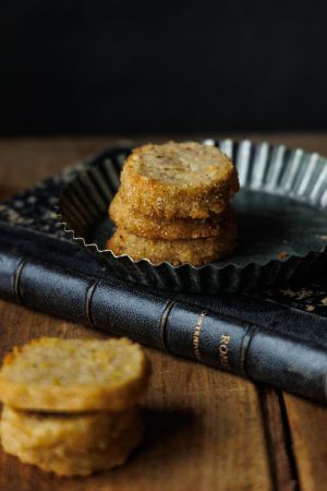 Recette Petits sablés diamants sarrasin/ noisettes