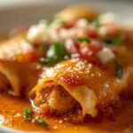 Recette White Chicken Enchiladas Green Chili