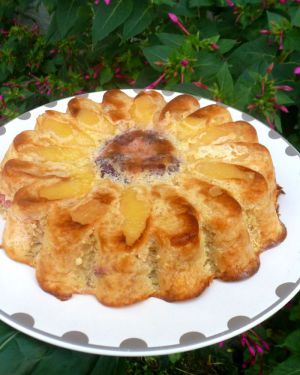 Recette Gâteau pommes prunes au millet