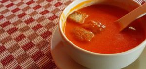 Recette Soupe végane à la tomate