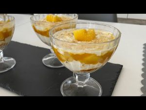 Recette Tiramisu Mangue Express en Verrines – Ultra Crémeux, Sans Œufs
