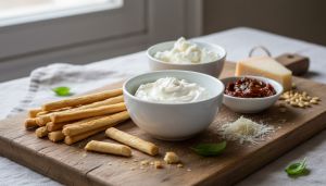 Recette Tiramisu salé à la tomate et au fromage frais : une verrine gourmande et innovante