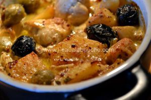 Recette Blanc De Poulet À La Dijonnaise Et Deux Olives En Cocotte