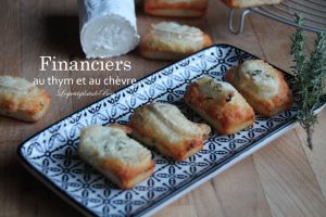 Recette Financiers au chèvre et au thym