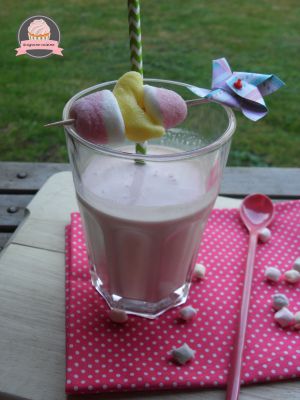 Recette Milkshake aux fraises