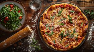 Recette Ma Recette Secrète pour une Pizza Maison à Pâte Fine Parfaite