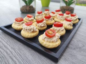 Recette Mini tartelettes thon & tomate