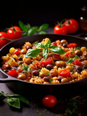 Recette One pot coquillettes au thon, tomates et olives - Recette rapide