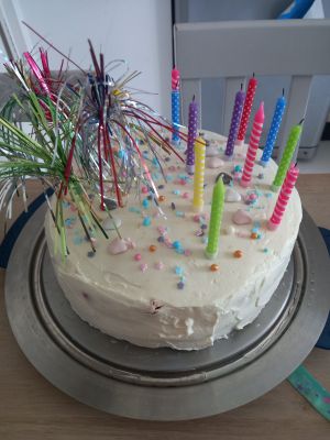 Recette Gâteau d’anniversaire pour les 12 ans de Juliette