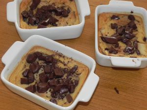 Recette Clafoutis aux poires et au chocolat